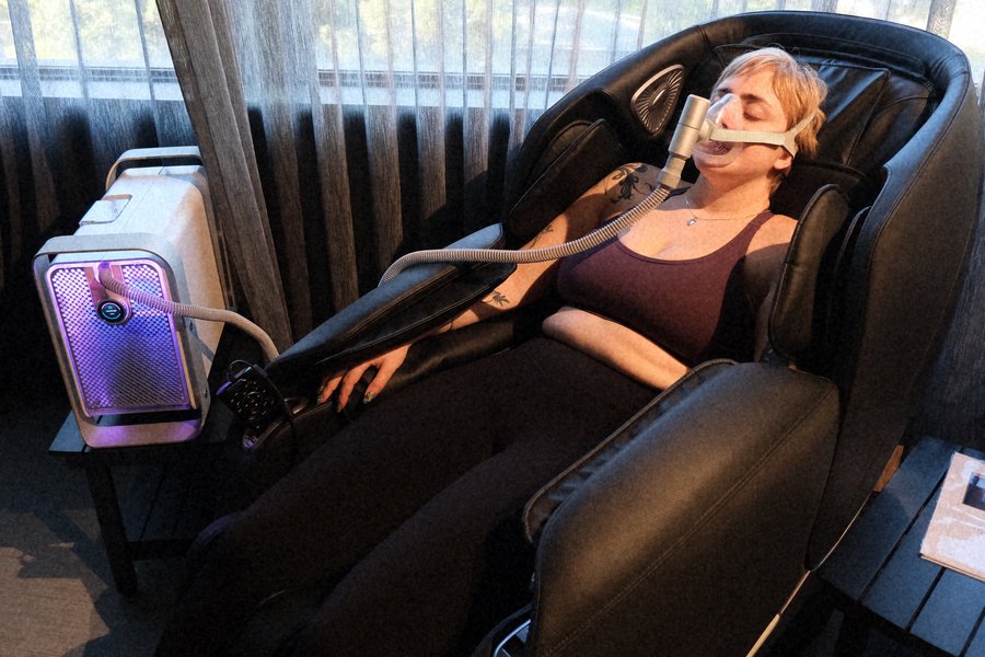 Hydrogen inhalation therapy at Mindbody Lounge Victoria Park