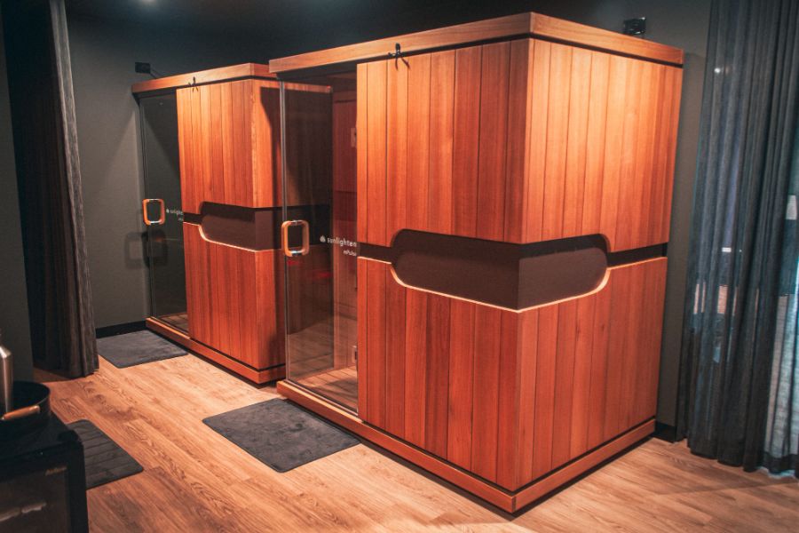 Infrared Sauna at Mindbody Lounge Victoria Park